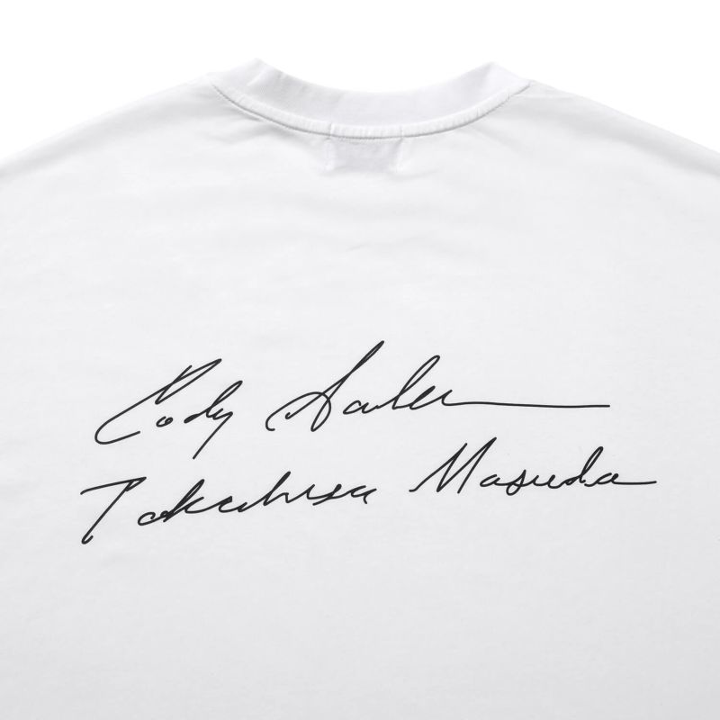 コディ・サンダーソン 増田貴久 まっすー Tシャツ ホワイト 白 コディ・サンダーソン×増田 貴久 コラボレーション特設サイト | 【CODY